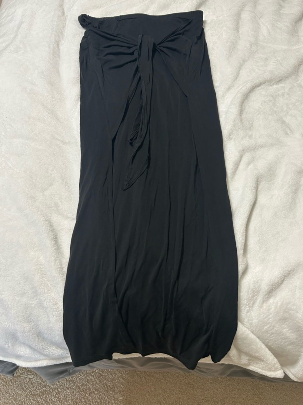 Black Buffbunny Odyssey Wrap Skirt